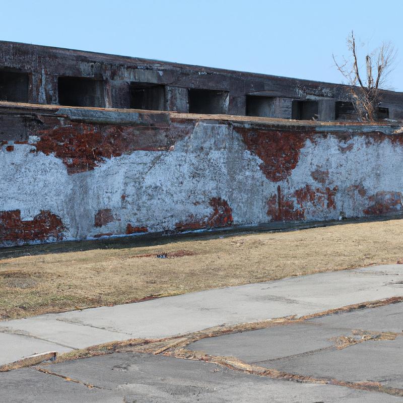 Nečekaně objevená tovární pevnost na slunci. - foto 1