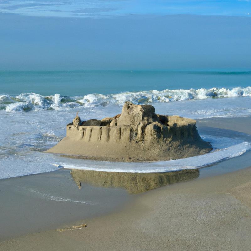 Proč se najednou na Atlantickém oceánu objevil záhadný hrad v písku? - foto 3